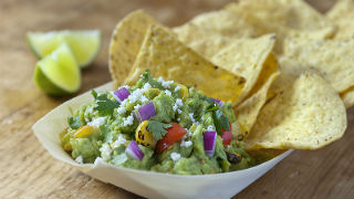 Fresh made guacamole